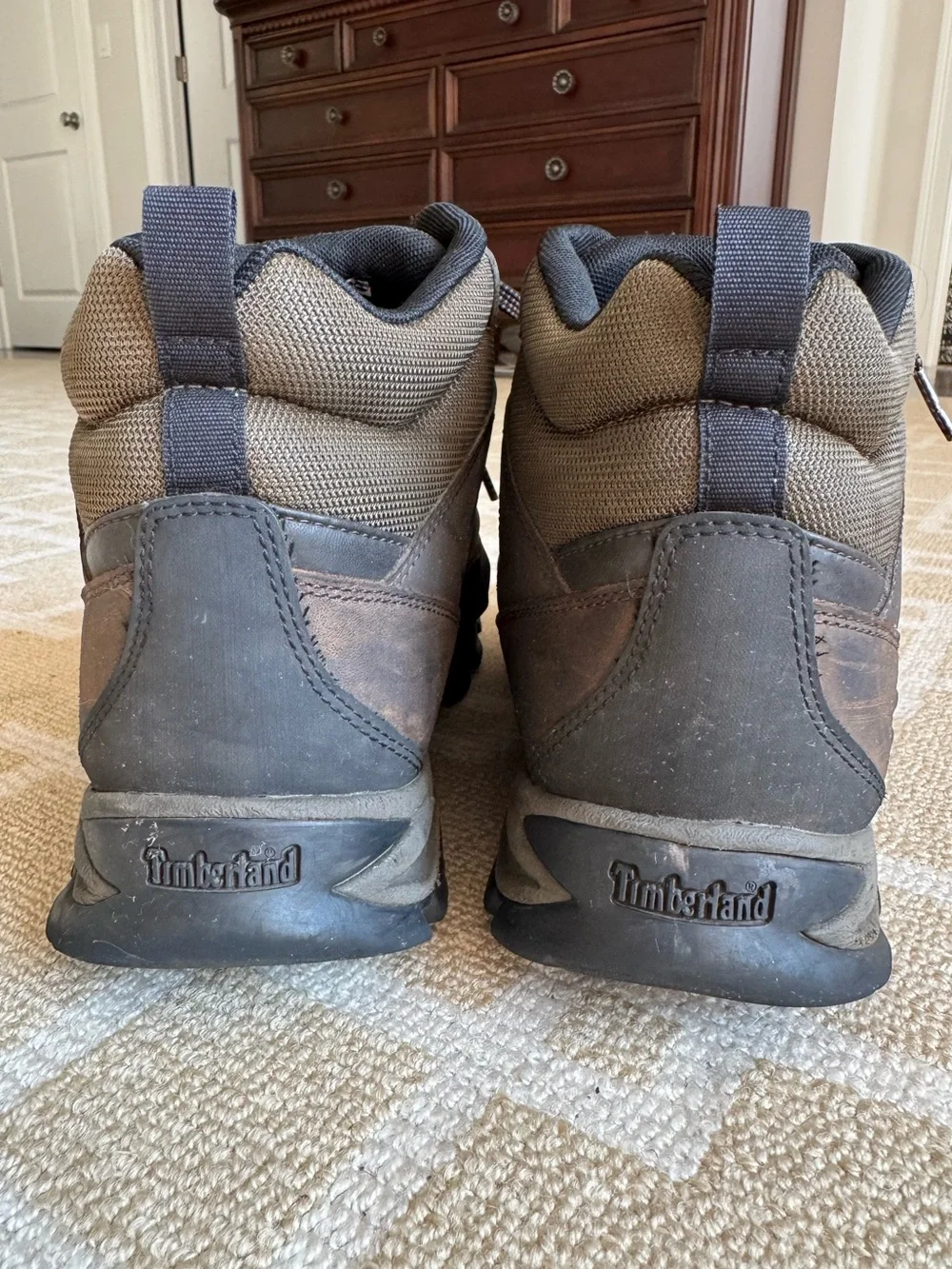 Timberland PRO Keele Ridge Steel Toe Waterproof Work Boots Brown 10.5W